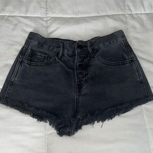 Pacsun bull head high rise shorts